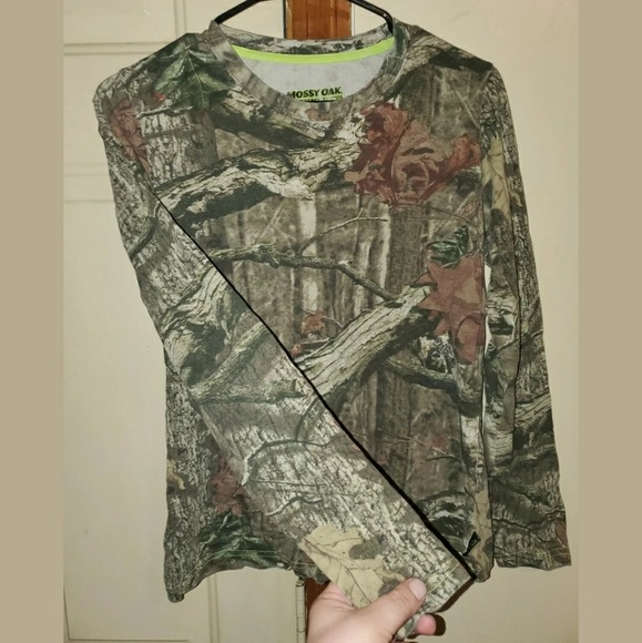 Mossy Oak Woodland Camo Shirt - Picture 2 of 7